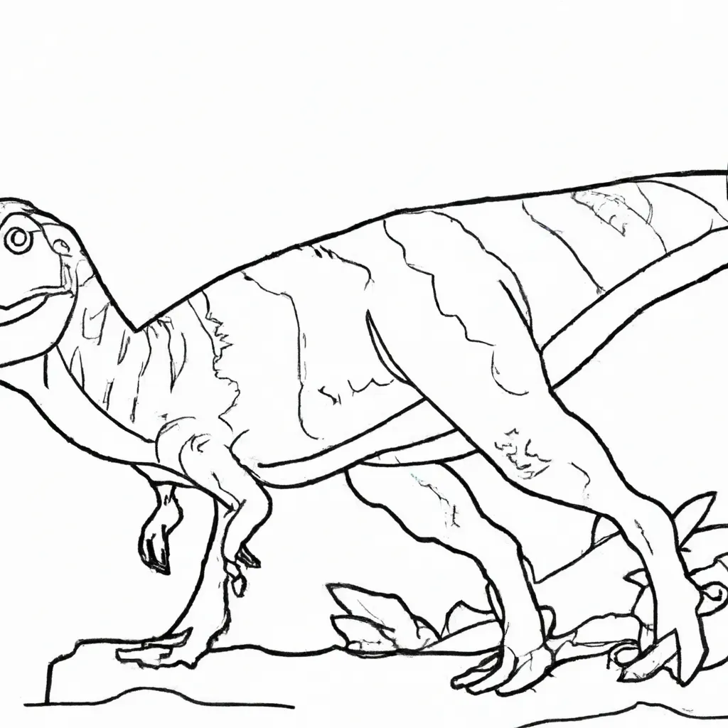 Vetores Allosaurus fragilis