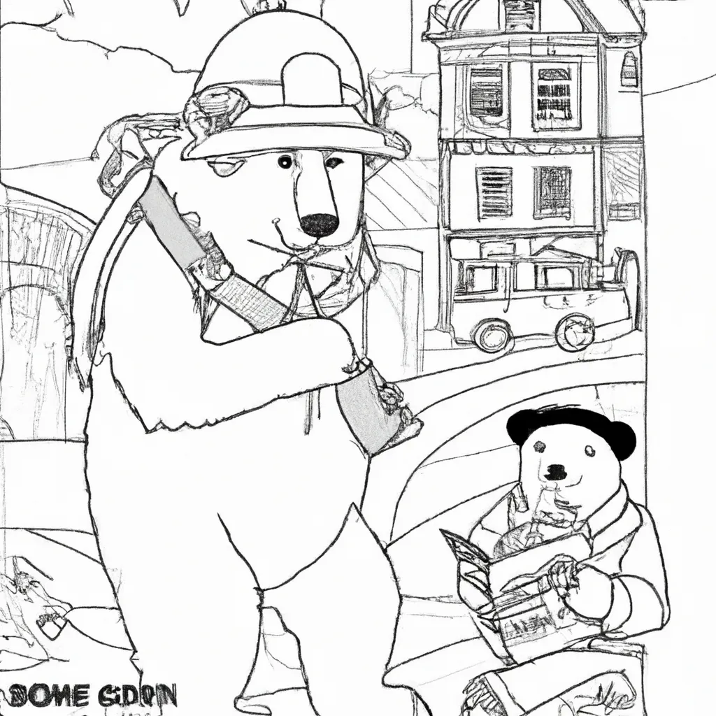 Vetores As Aventuras de Paddington