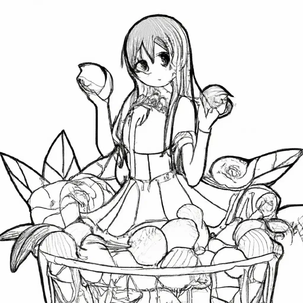 Vetores Ayame Sohma Fruits Basket Vetores Ayame Sohma Fruits Basket