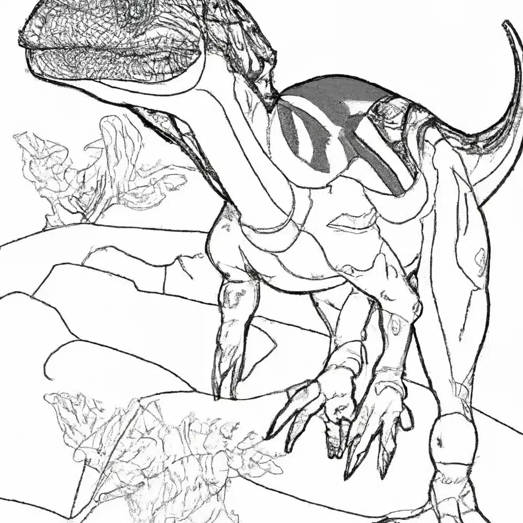 Vetores Ceratosaurus nasicornis