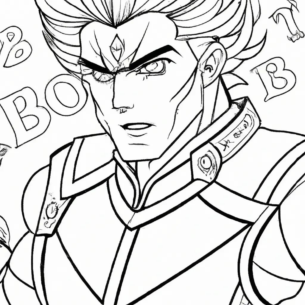 Vetores Dio Brando JoJos Bizarre Adventure