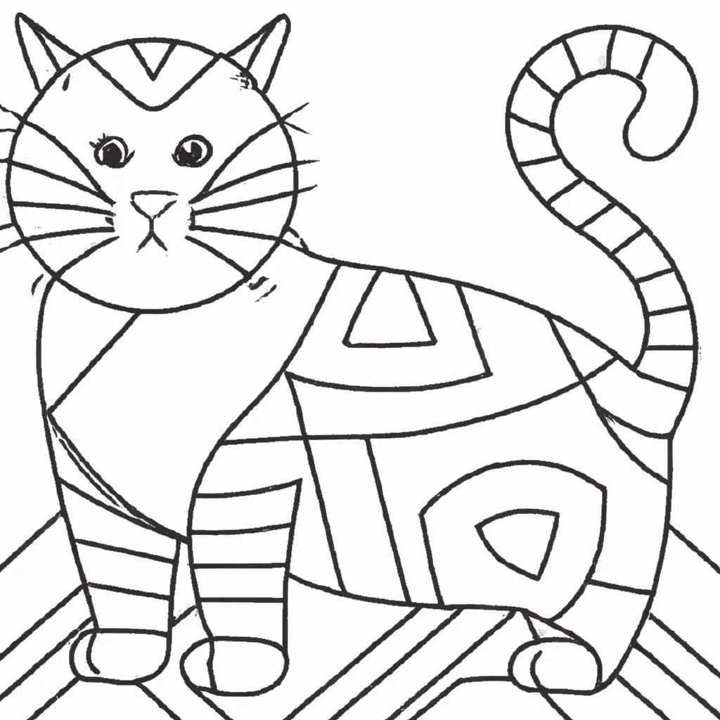 Vetores dobradura de gato 2